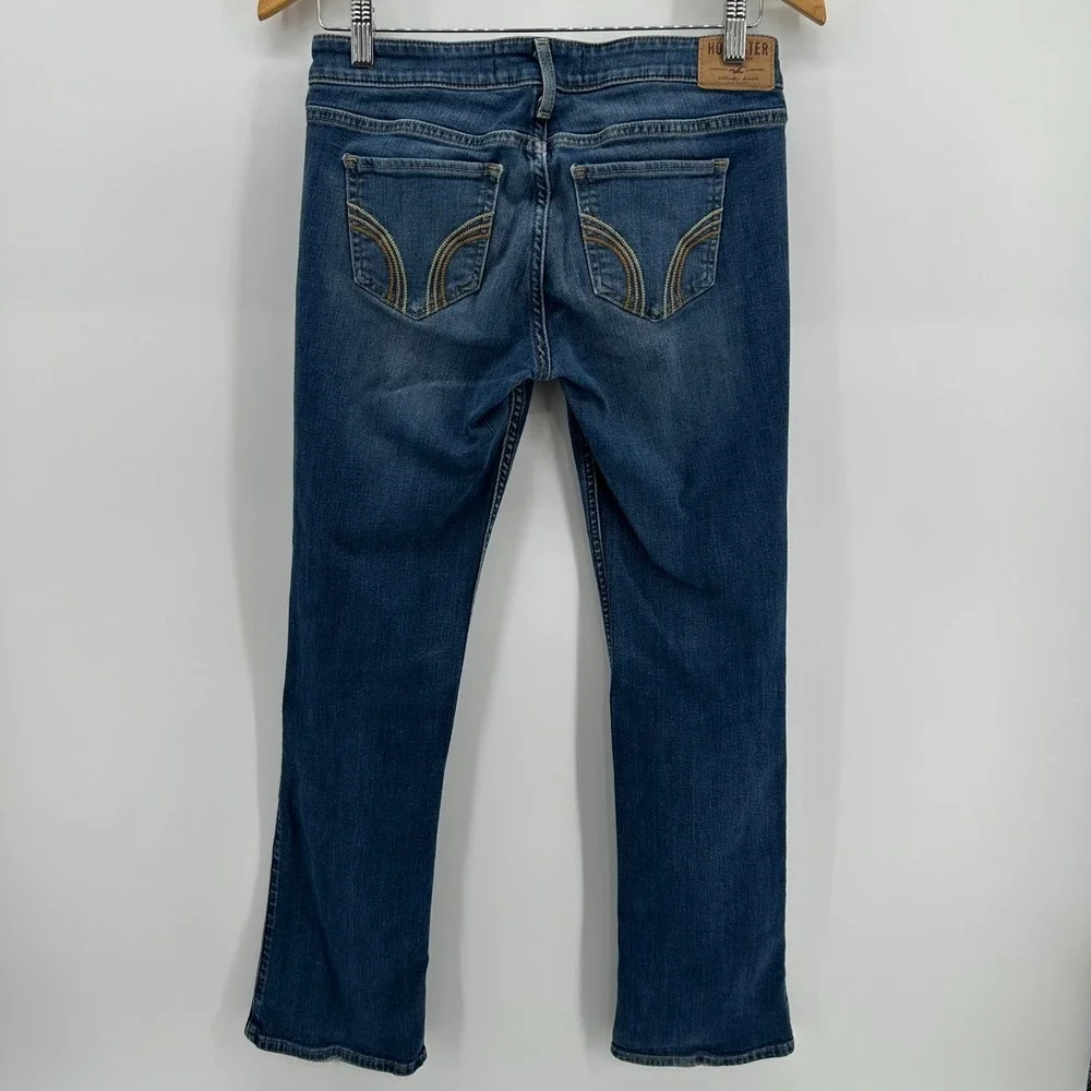 Hollister Jeans Womens 7S (28x31) Blue Denim Bootcut Leg 5-Pocket Outdoor